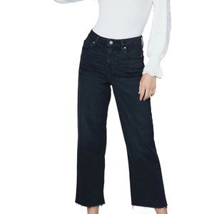 Paige Nellie jeans in Black Willow